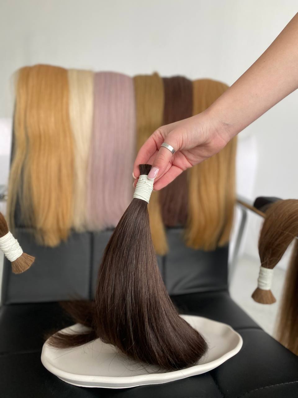 Волосы южнорусские 70 см (3 тон)